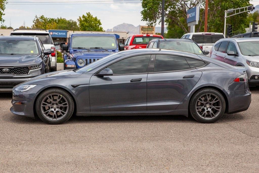 used 2021 Tesla Model S car, priced at $55,950