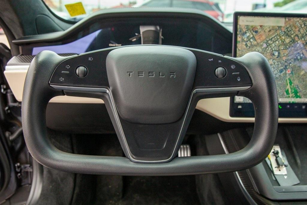 used 2021 Tesla Model S car, priced at $55,950