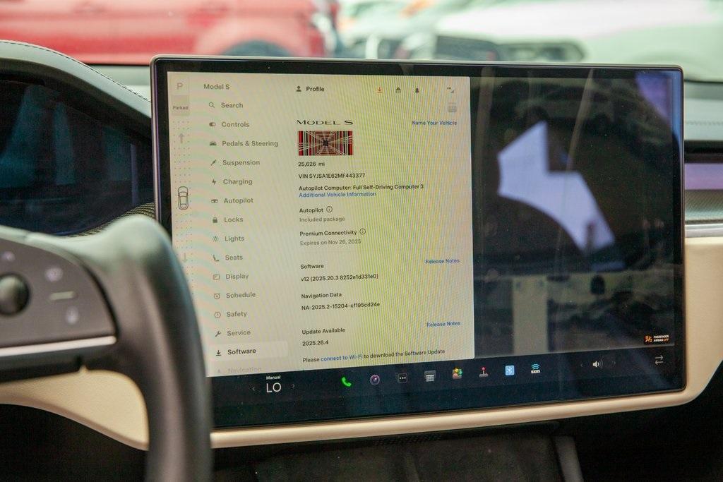 used 2021 Tesla Model S car, priced at $55,950
