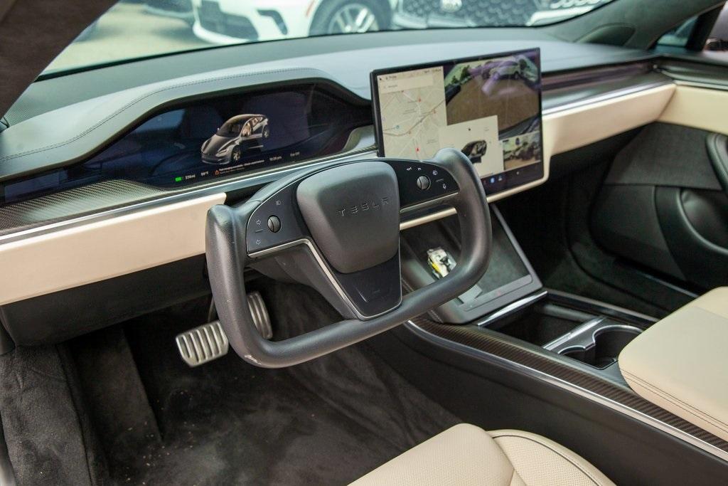 used 2021 Tesla Model S car, priced at $55,950