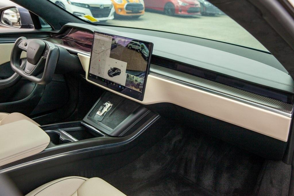 used 2021 Tesla Model S car, priced at $55,950