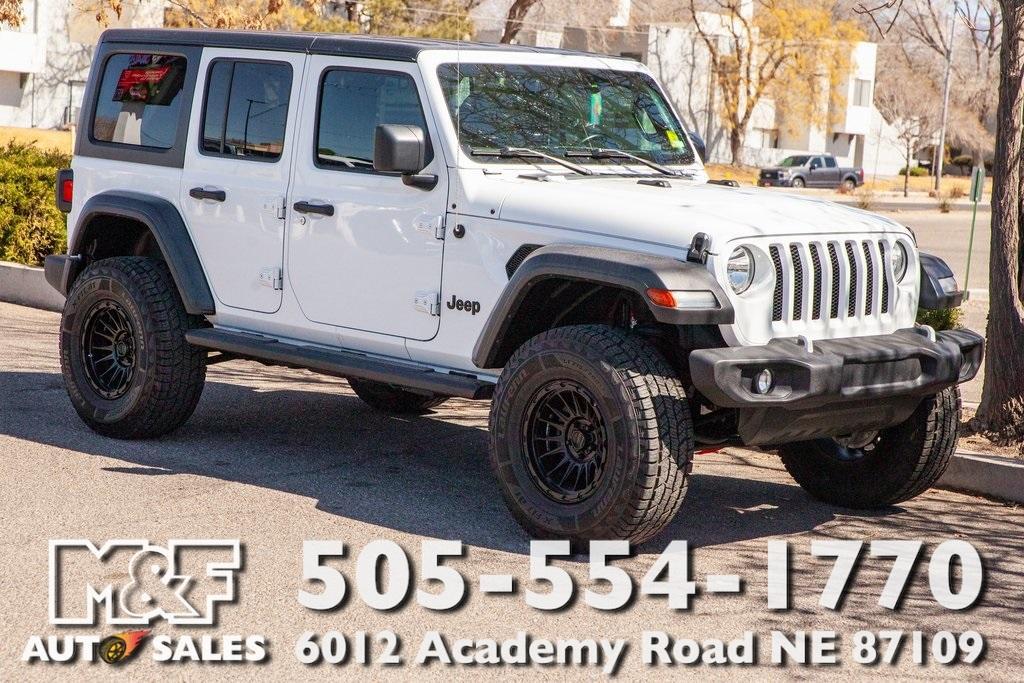 used 2021 Jeep Wrangler Unlimited car, priced at $29,950