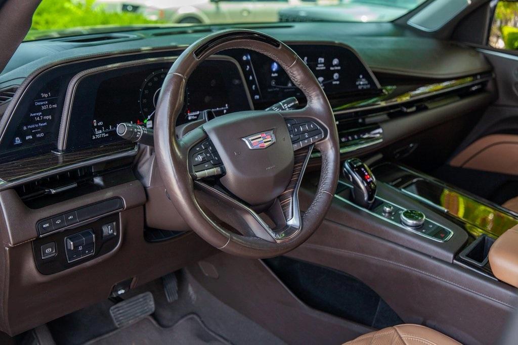 used 2022 Cadillac Escalade car, priced at $69,950