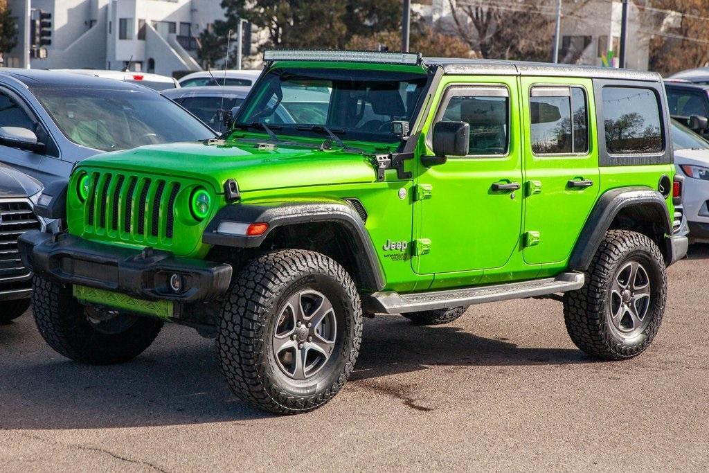 used 2018 Jeep Wrangler Unlimited car, priced at $27,950