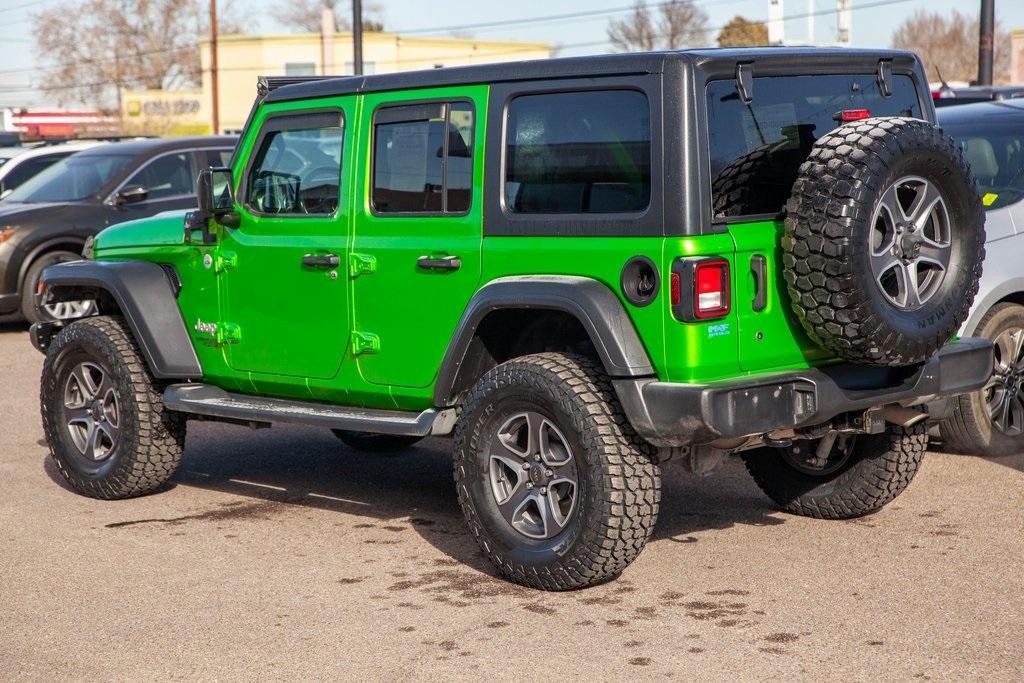 used 2018 Jeep Wrangler Unlimited car, priced at $27,950