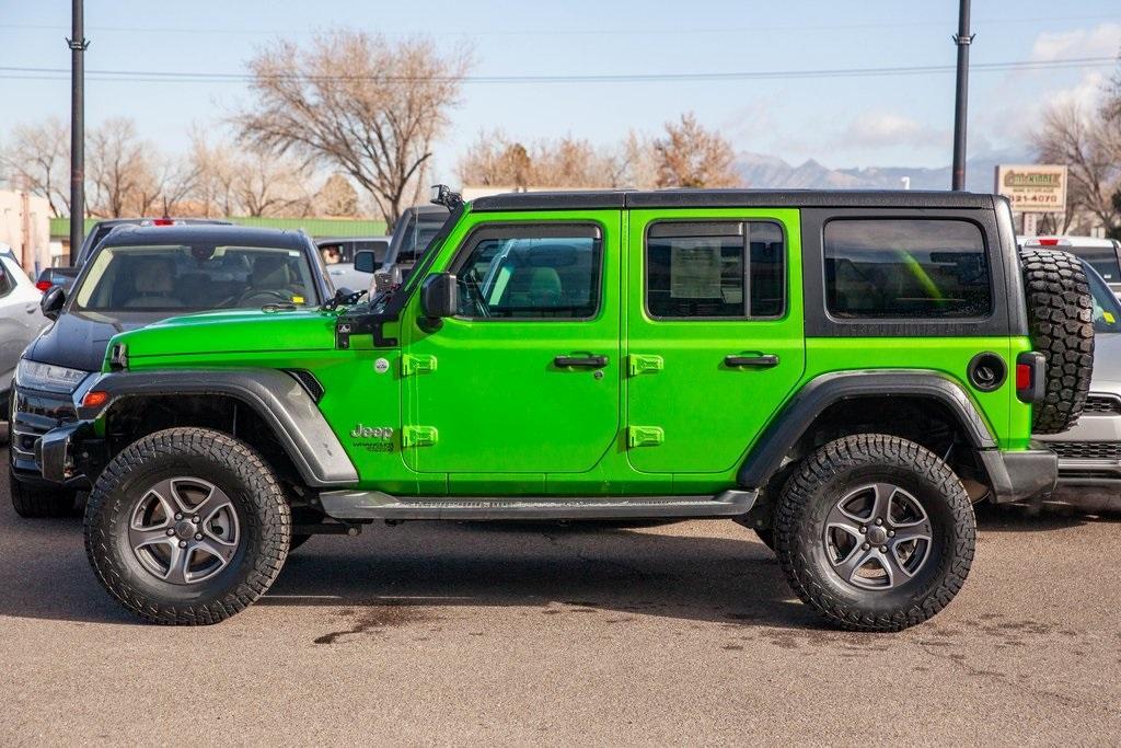 used 2018 Jeep Wrangler Unlimited car, priced at $27,950