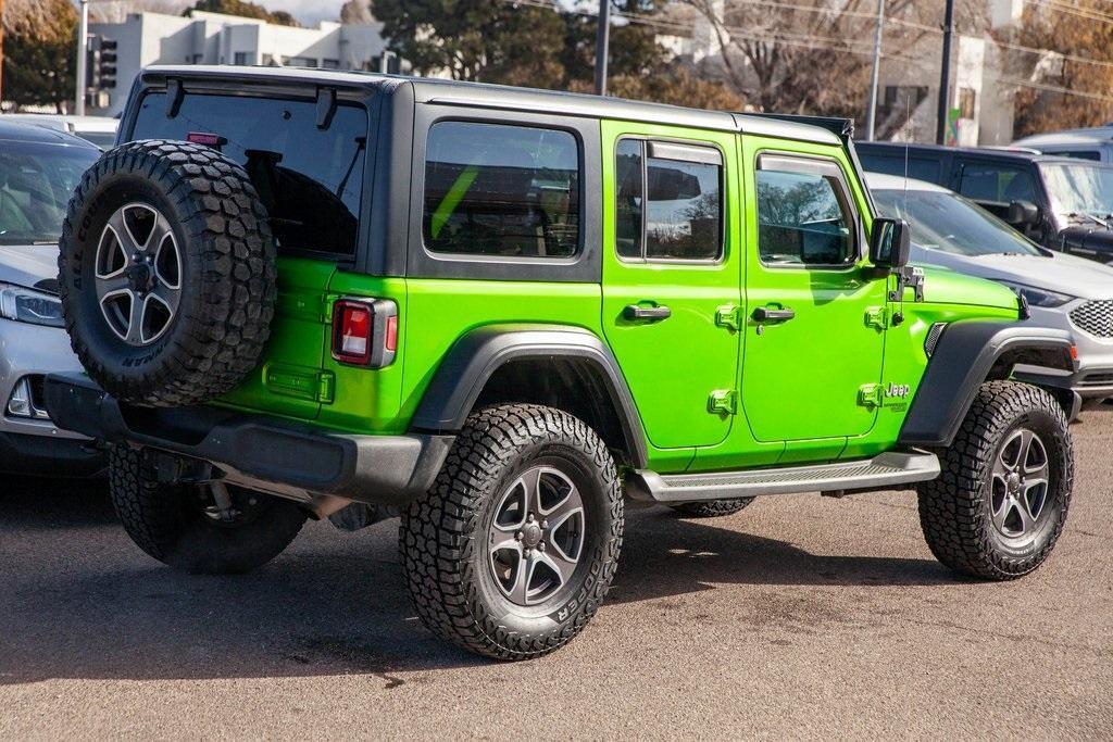 used 2018 Jeep Wrangler Unlimited car, priced at $27,950