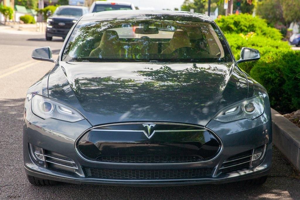 used 2013 Tesla Model S car, priced at $18,950