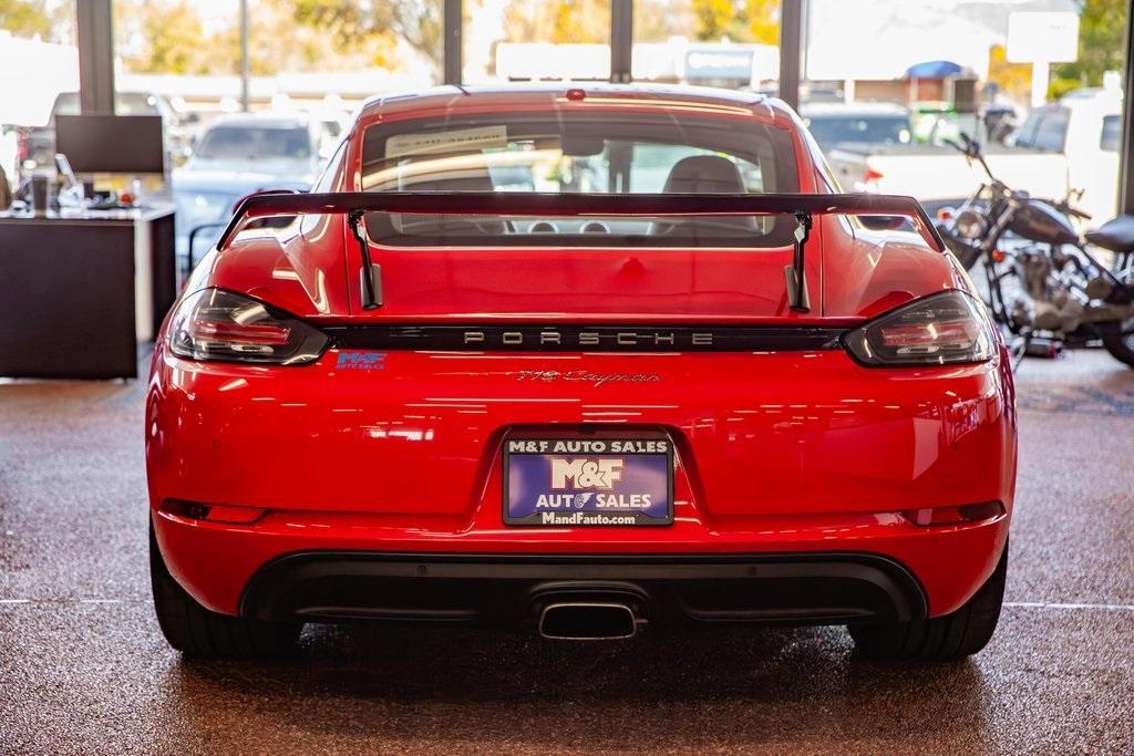 used 2018 Porsche 718 Cayman car, priced at $49,950