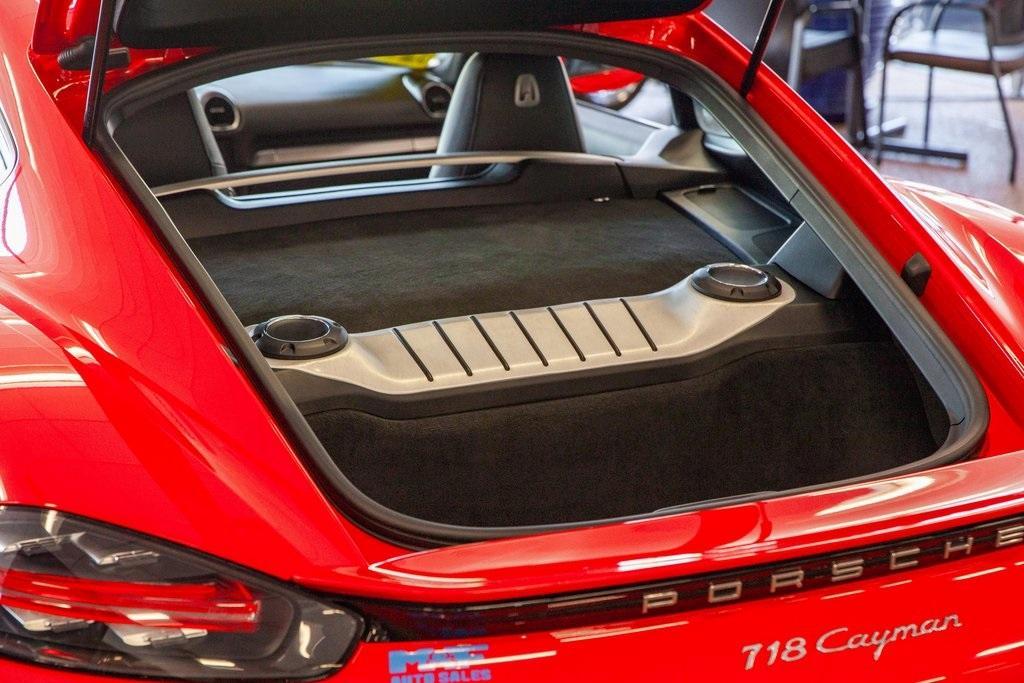 used 2018 Porsche 718 Cayman car, priced at $49,950