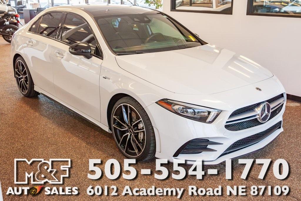 used 2021 Mercedes-Benz AMG A 35 car, priced at $37,950