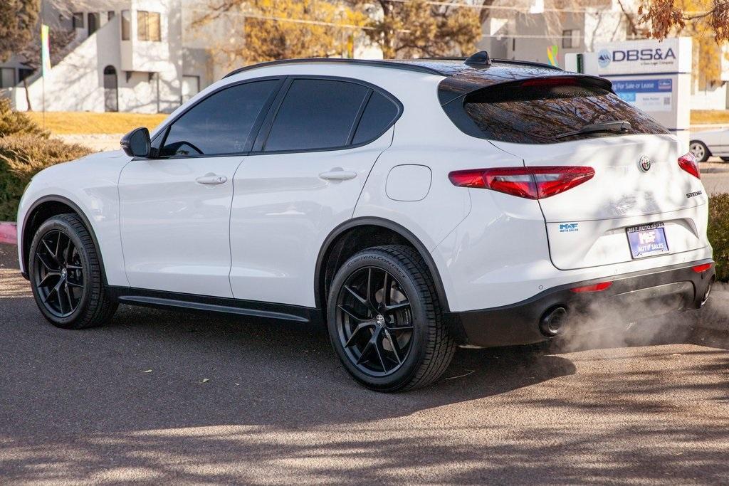 used 2020 Alfa Romeo Stelvio car, priced at $20,950