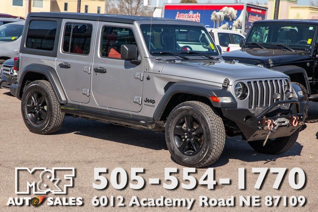 used 2020 Jeep Wrangler Unlimited car, priced at $30,950