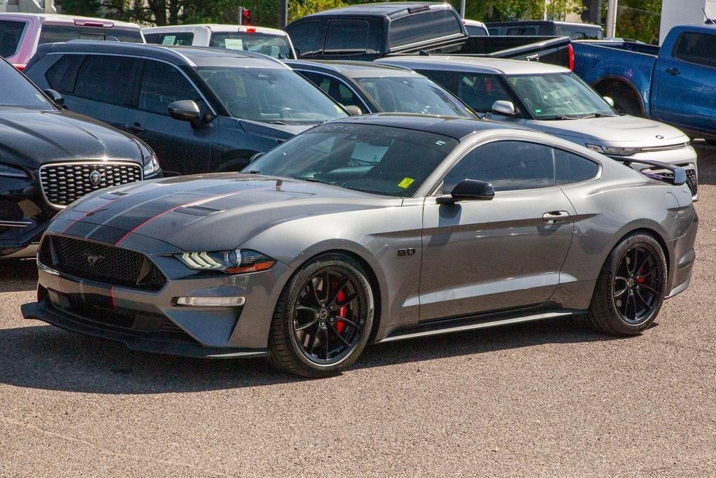 used 2021 Ford Mustang car, priced at $39,950