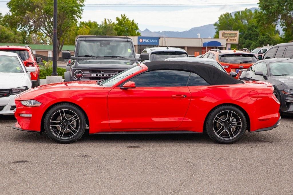 used 2021 Ford Mustang car, priced at $22,950