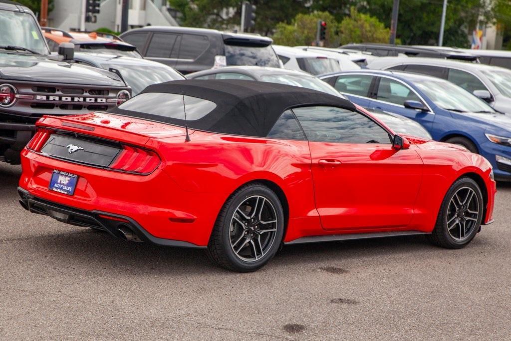 used 2021 Ford Mustang car, priced at $22,950