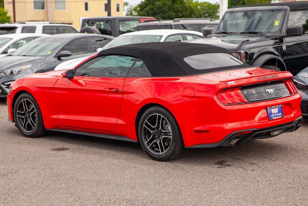 used 2021 Ford Mustang car, priced at $22,950