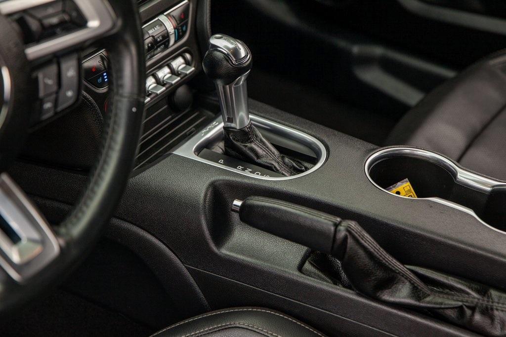 used 2021 Ford Mustang car, priced at $22,950