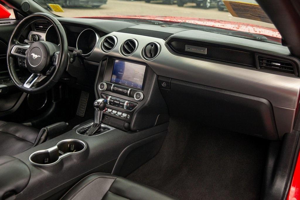 used 2021 Ford Mustang car, priced at $22,950