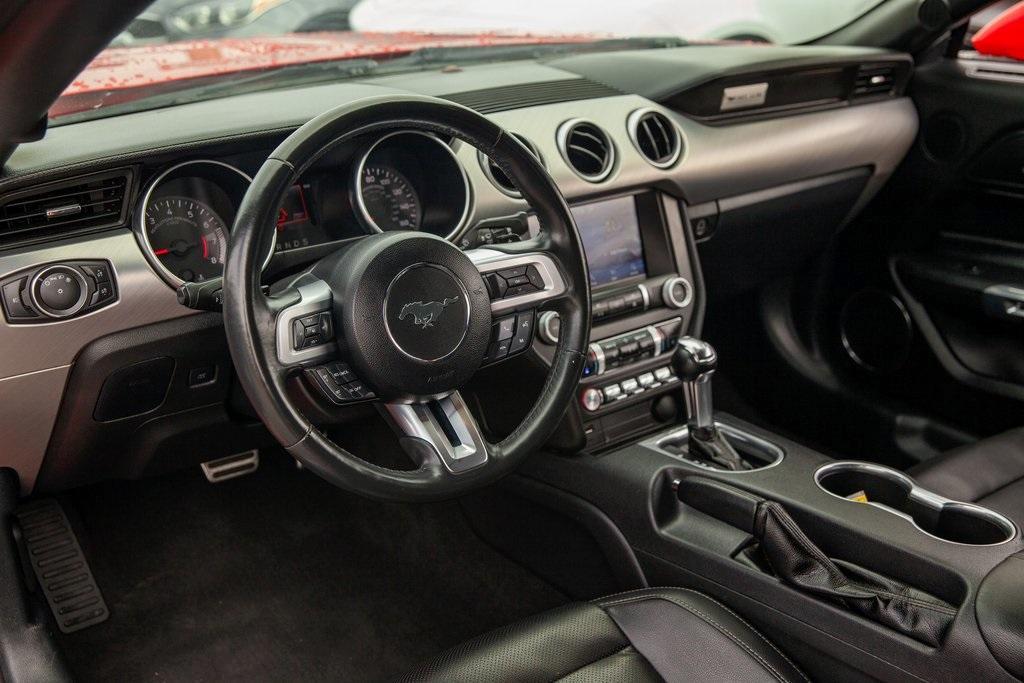 used 2021 Ford Mustang car, priced at $22,950
