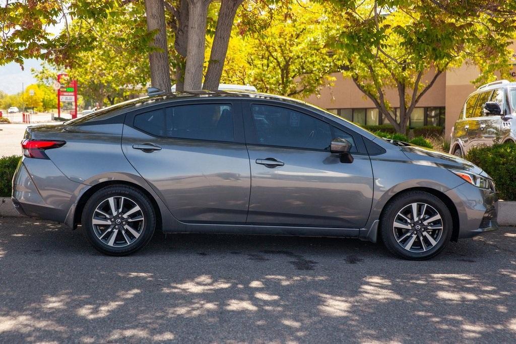 used 2021 Nissan Versa car, priced at $17,950