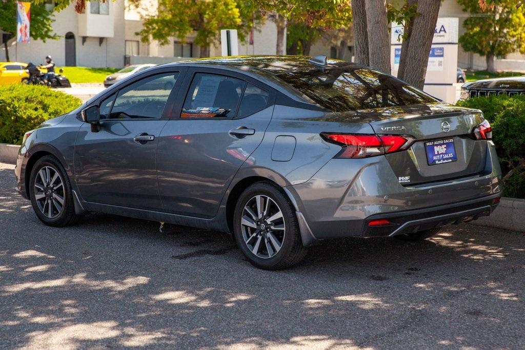 used 2021 Nissan Versa car, priced at $17,950