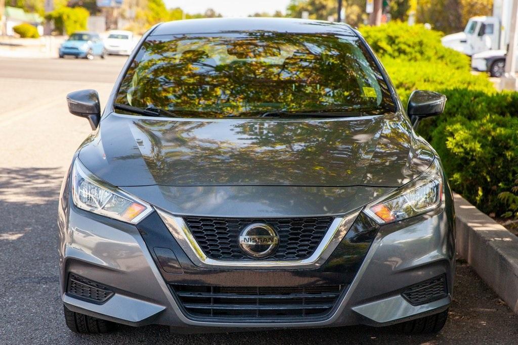 used 2021 Nissan Versa car, priced at $17,950