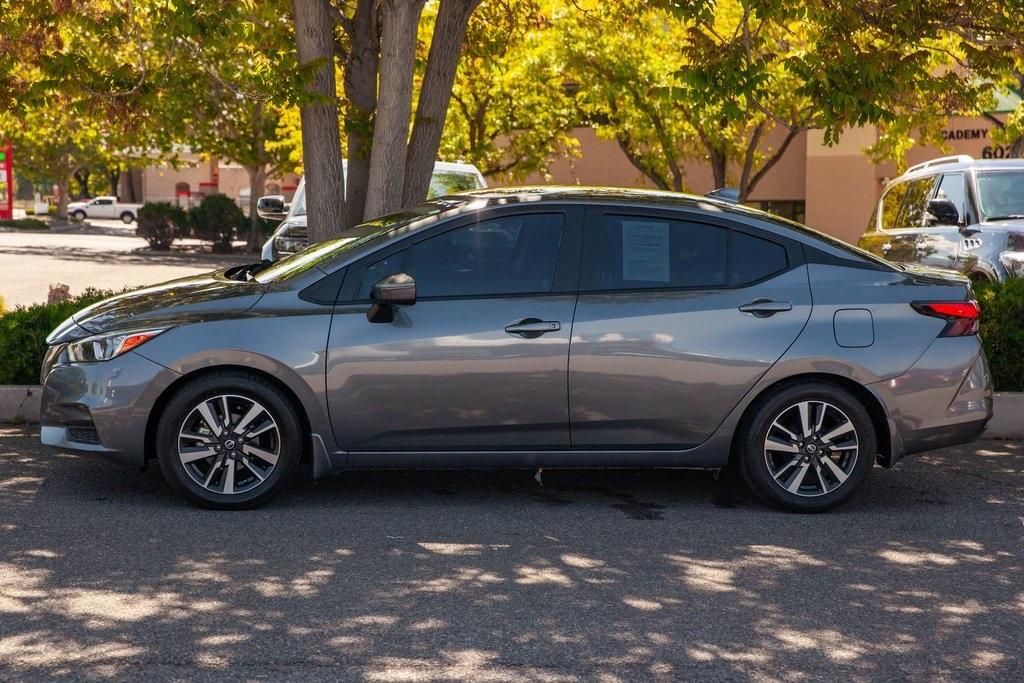 used 2021 Nissan Versa car, priced at $17,950