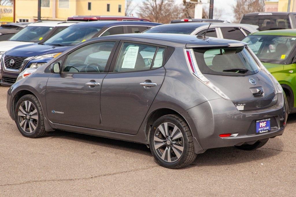 used 2015 Nissan Leaf car, priced at $6,850