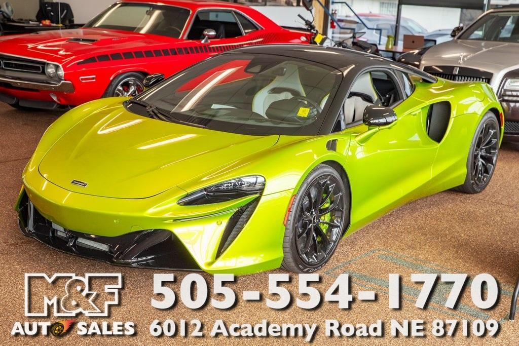 used 2023 McLaren Artura car, priced at $199,950
