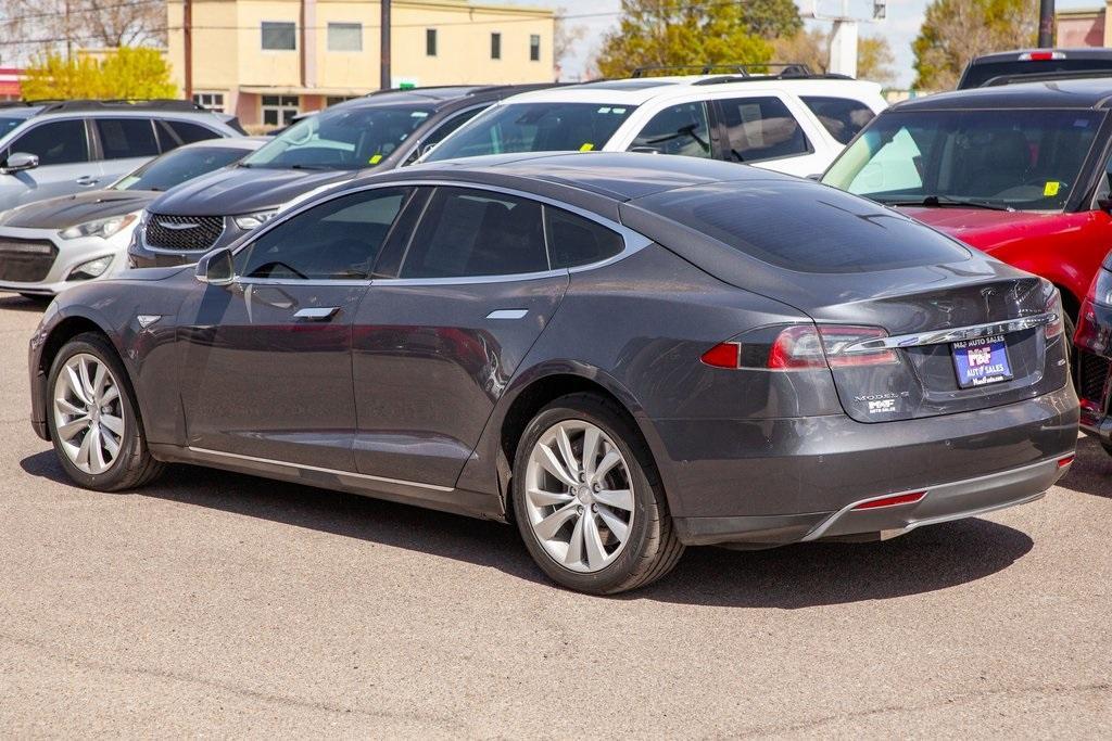 used 2015 Tesla Model S car, priced at $17,650