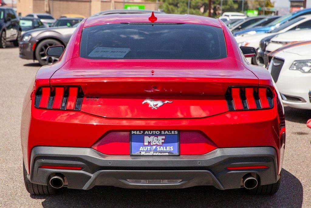 used 2024 Ford Mustang car, priced at $28,499