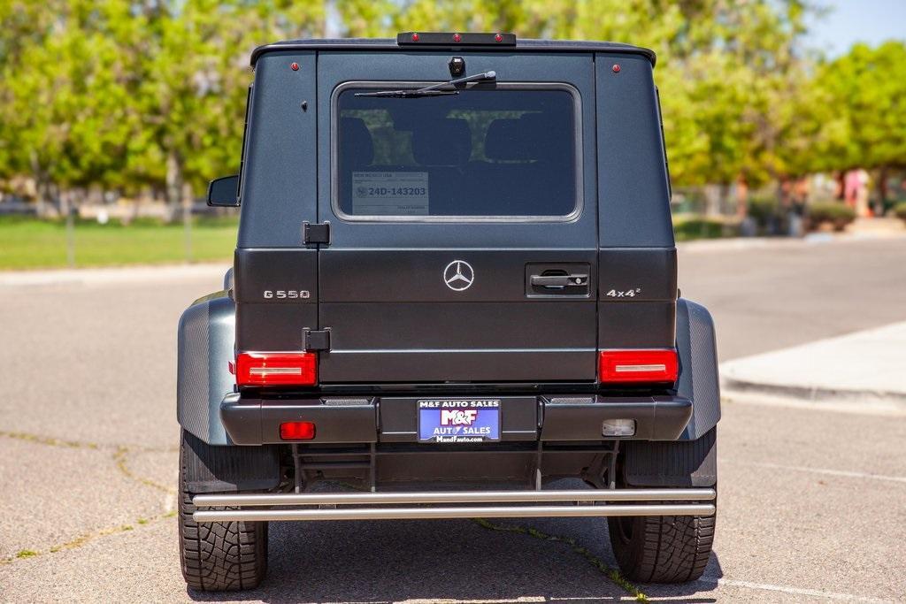 used 2017 Mercedes-Benz G 550 4x4 Squared car, priced at $156,950