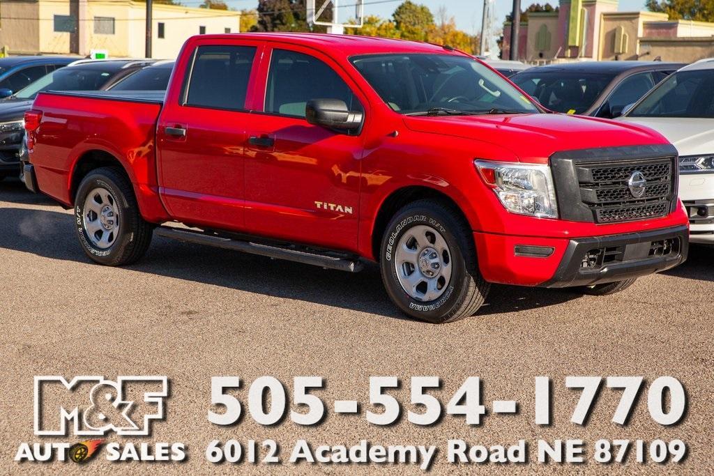 used 2020 Nissan Titan car, priced at $27,950