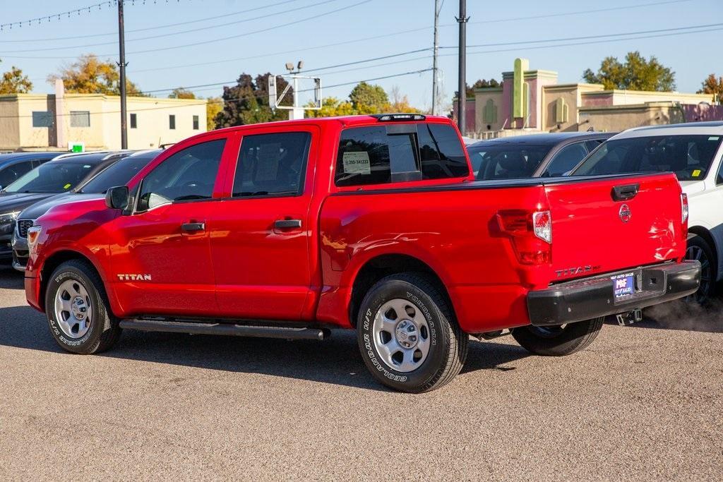 used 2020 Nissan Titan car, priced at $27,950