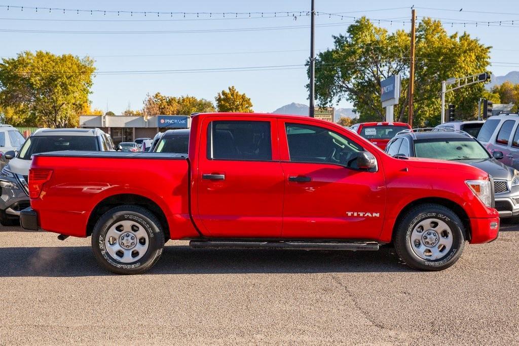 used 2020 Nissan Titan car, priced at $27,950