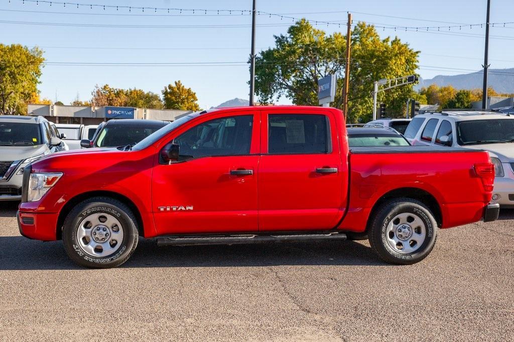 used 2020 Nissan Titan car, priced at $27,950
