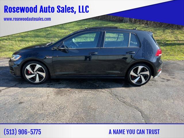 used 2018 Volkswagen Golf GTI car, priced at $18,995