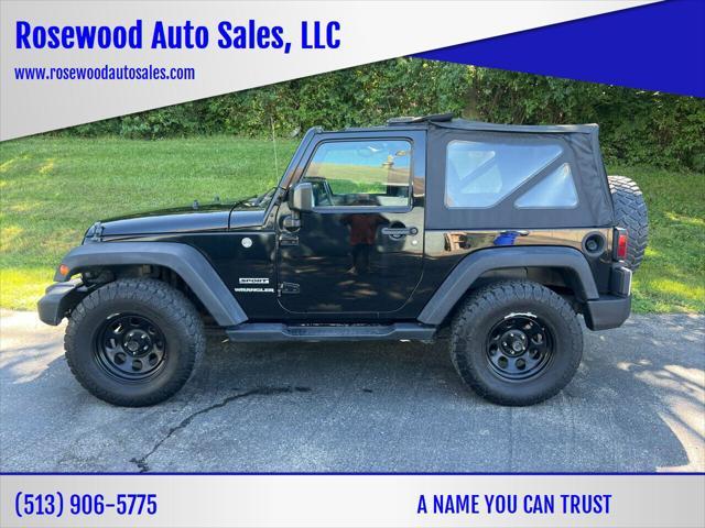 used 2016 Jeep Wrangler car, priced at $18,995