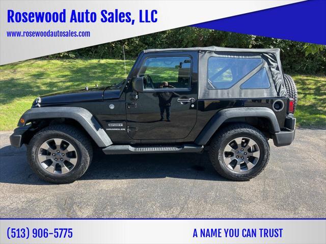 used 2016 Jeep Wrangler car, priced at $17,995