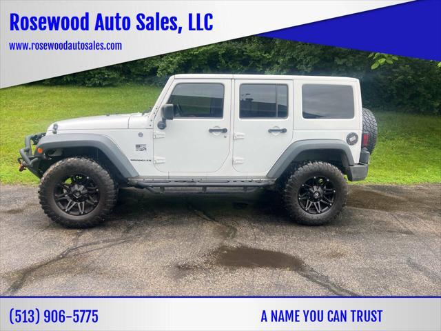 used 2013 Jeep Wrangler Unlimited car, priced at $16,995