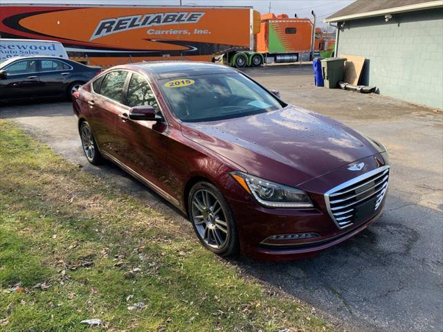 used 2015 Hyundai Genesis car, priced at $15,995