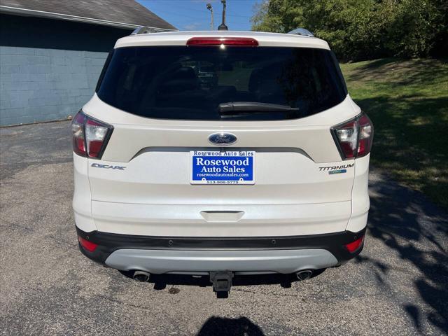 used 2017 Ford Escape car, priced at $13,995