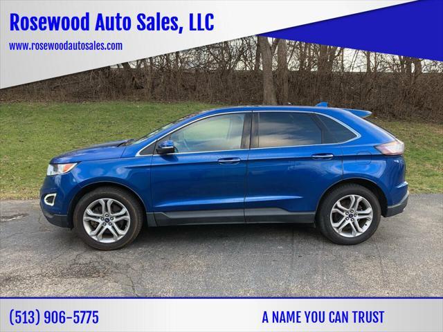 used 2018 Ford Edge car, priced at $17,495