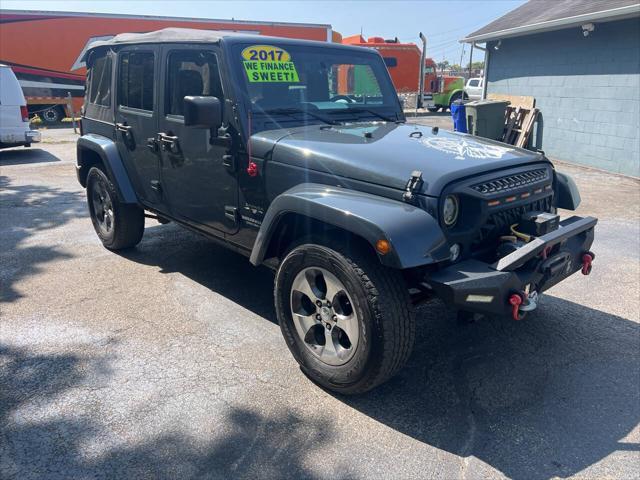 used 2017 Jeep Wrangler Unlimited car, priced at $22,995