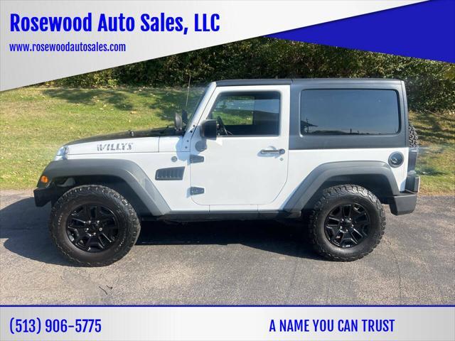 used 2015 Jeep Wrangler car, priced at $14,995