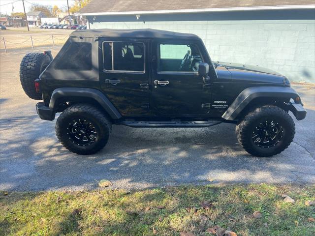 used 2013 Jeep Wrangler Unlimited car, priced at $15,995