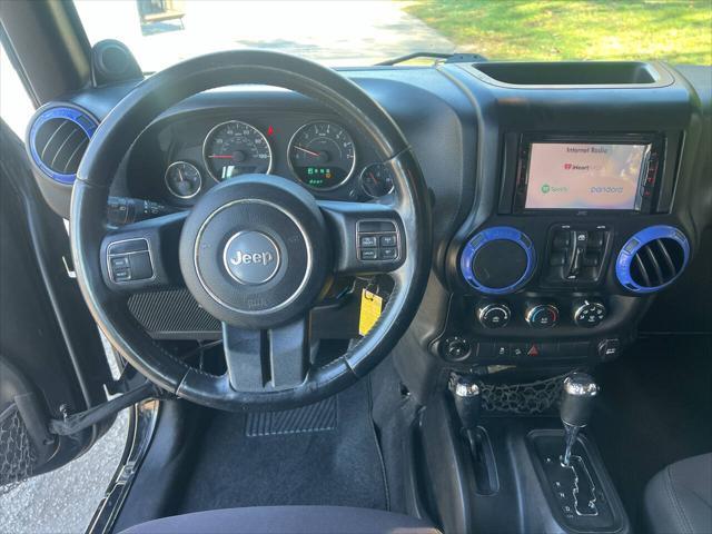 used 2013 Jeep Wrangler Unlimited car, priced at $15,995