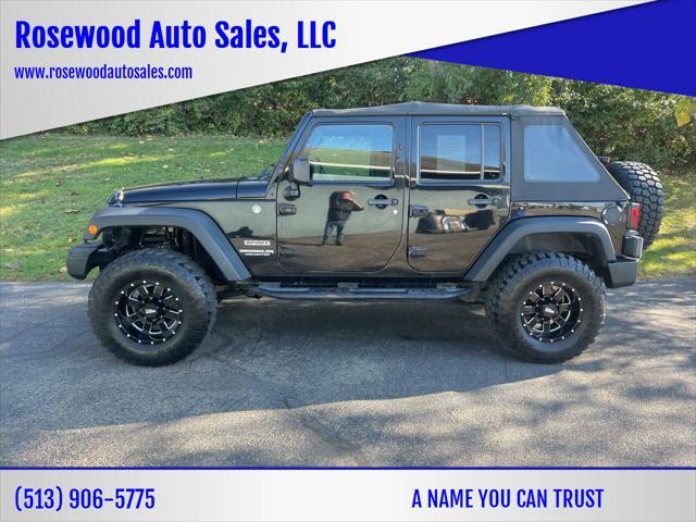 used 2013 Jeep Wrangler Unlimited car, priced at $15,995