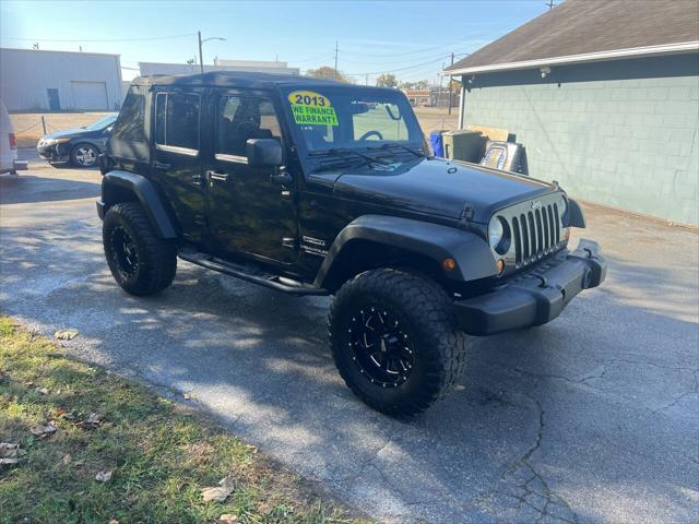 used 2013 Jeep Wrangler Unlimited car, priced at $15,995